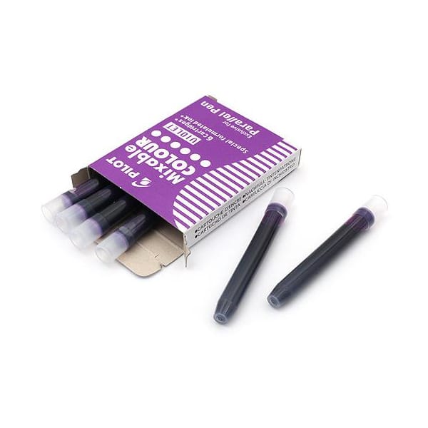 Pilot Parallel Pen Ink Cartridge, PILOT, Ink Cartridge, pilot-parallel-pen-ink-cartridge, Black, Blue, Brown, Green, Multicolour, Orange, Pink, Purple, Red, Yellow, Cityluxe
