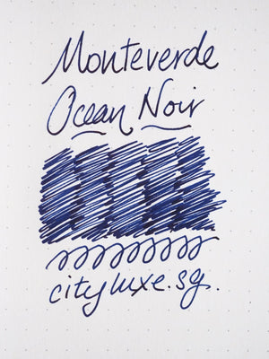 Monteverde 30ml Ink Bottle Ocean-Noir, Monteverde, Ink Bottle, monteverde-30ml-ink-bottle-ocean-noir, Blue, G309, Ink & Refill, Ink bottle, Monteverde, Monteverde Ink Bottle, Monteverde Refill, Pen Lovers, Cityluxe
