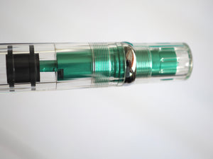 TWSBI Diamond 580AL Fountain Pen Emerald Green, TWSBI, Fountain Pen, twsbi-diamond-580al-fountain-pen-emerald-green, Bullet Journalist, can be engraved, Clear, demonstrator, Green, Pen Lovers, TWSBI Diamond 580, Cityluxe