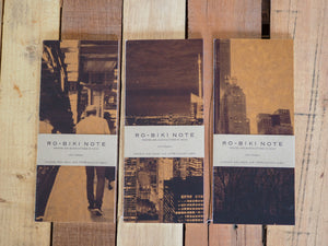 Yamamoto Paper RO-BIKI Notebook The Station, Yamamoto Paper, Notebook, yamamoto-paper-ro-biki-notebook-the-station, Blank, Cityluxe