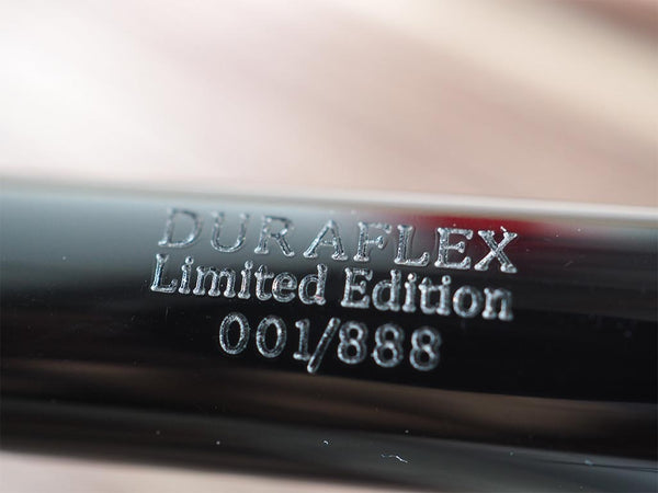 将图片加载到图库查看器，Conklin Duraflex Limited Edition Fountain Pen (Flex Nib) Chrome, Conklin, Fountain Pen, conklin-duraflex-limited-edition-fountain-pen-flex-nib-chrome, bLACK, Bullet Journalist, can be engraved, Pen Lovers, Cityluxe
