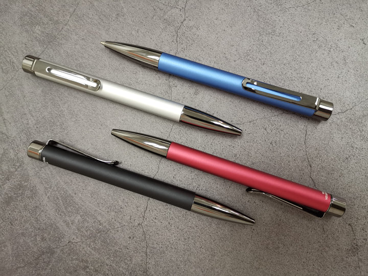 Monteverde Ritma Ballpoint Red — writing at an angle