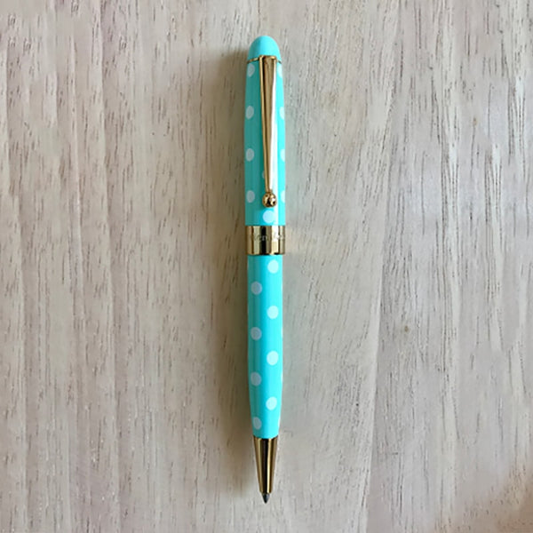 Load image into Gallery viewer, Helen Kelly Dotti Pen Mint, Helen Kelly, Ballpoint Pen, helen-kelly-dotti-pen-mint, can be engraved, For Students, Green, pen under $30, Cityluxe
