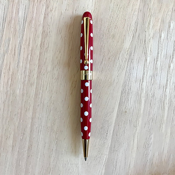 Load image into Gallery viewer, Helen Kelly Dotti Pen Red, Helen Kelly, Ballpoint Pen, helen-kelly-dotti-pen-red, can be engraved, For Students, pen under $30, Red, Cityluxe
