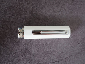 TWSBI ECO Fountain Pen White, TWSBI, Fountain Pen, twsbi-eco-fountain-pen-white, Bullet Journalist, can be engraved, Clear, demonstrator, Pen Lovers, TWSBI Eco, White, Cityluxe
