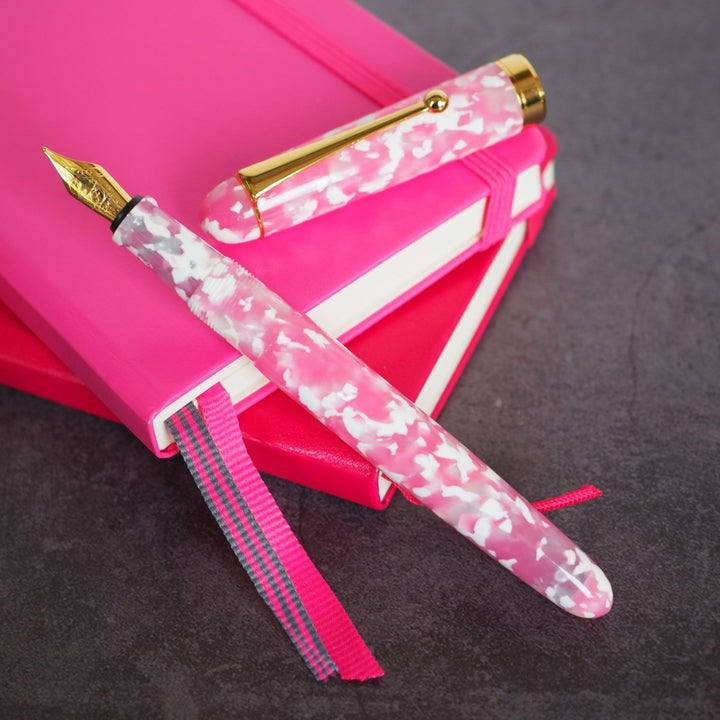 Onishi Seisakusho Cellulose Acetate Fountain Pen Sakura Cherry Tree, Onishi, Fountain Pen, onishi-handmade-fountain-pen-sakura, Bullet Journalist, can be engraved, Pen Lovers, Sakura, Cityluxe