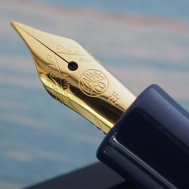 Kaweco Art Sport Fountain Pen Dark Blue Limited Edition 2018 Gold, Kaweco, Fountain Pen, kaweco-art-sport-fountain-pen-dark-blue-limited-edition-2018, Blue, Bullet Journalist, can be engraved, fp day 2021, Kaweco Sport, Pen Lovers, Cityluxe