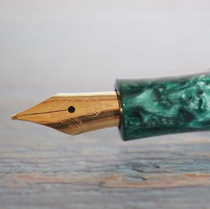 Kaweco Art Sport Fountain Pen Metallic Green Limited Edition 2018, Kaweco, Fountain Pen, kaweco-art-sport-fountain-pen-metallic-green-limited-edition-2018, Bullet Journalist, can be engraved, fp day 2021, Green, Kaweco Sport, Metallic Green, Pen Lovers, Cityluxe