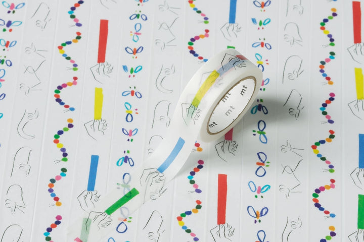 MT Tape 100th Anniversary Sets in Mina Perhonen — MT Tape washi tape — decorative Japanese paper tape for journaling and craft, at Cityluxe Singapore