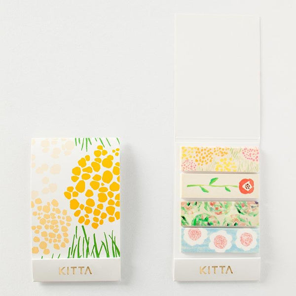 KITTA Washi Tape Flower 2 — roll front