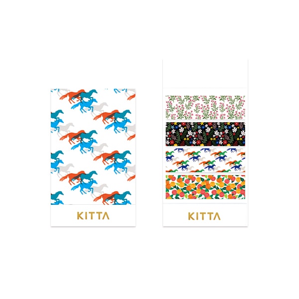 KITTA Washi Tape Pattern — roll front