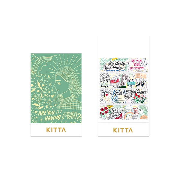 Load image into Gallery viewer, KITTA Washi Tape Drawing, KITTA, Washi Tape, kitta-washi-tape-drawing, , Cityluxe
