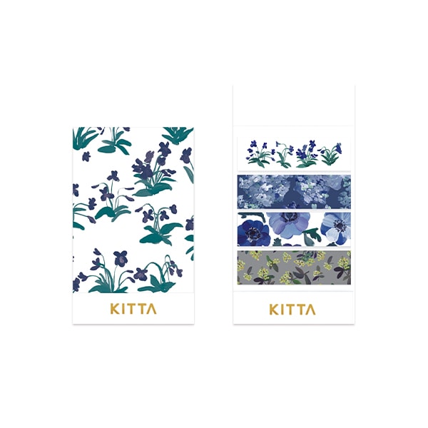 KITTA Washi Tape Flower 6, KITTA, Washi Tape, kitta-washi-tape-flower-6, , Cityluxe