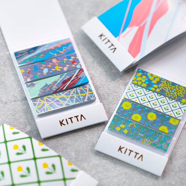 KITTA Special Washi Tape Flower — pattern detail
