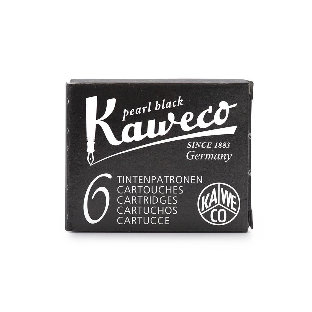 Kaweco Ink Cartridge, Kaweco, Ink Cartridge, kaweco-ink-cartridge-pearl-black, Black, Blue, Brown, Green, Ink &amp; Refill, Orange, Red, standard international short ink cartridges, Cityluxe