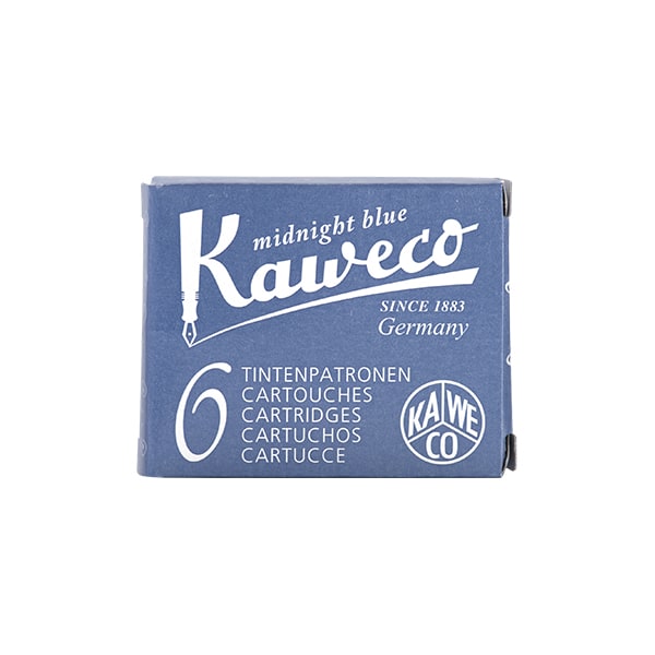 Kaweco Ink Cartridge, Kaweco, Ink Cartridge, kaweco-ink-cartridge-pearl-black, Black, Blue, Brown, Green, Ink &amp; Refill, Orange, Red, standard international short ink cartridges, Cityluxe