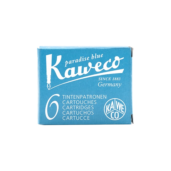 Kaweco Ink Cartridge, Kaweco, Ink Cartridge, kaweco-ink-cartridge-pearl-black, Black, Blue, Brown, Green, Ink &amp; Refill, Orange, Red, standard international short ink cartridges, Cityluxe