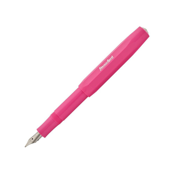 Kaweco Skyline Sport Fountain Pen - Pink — capped