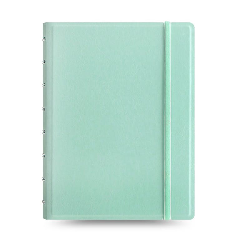 Filofax A5 Notebook Classic Duck Egg, FILOFAX, Notebook, filofax-a5-notebook-classic-duck-egg, Green, Ruled, Cityluxe