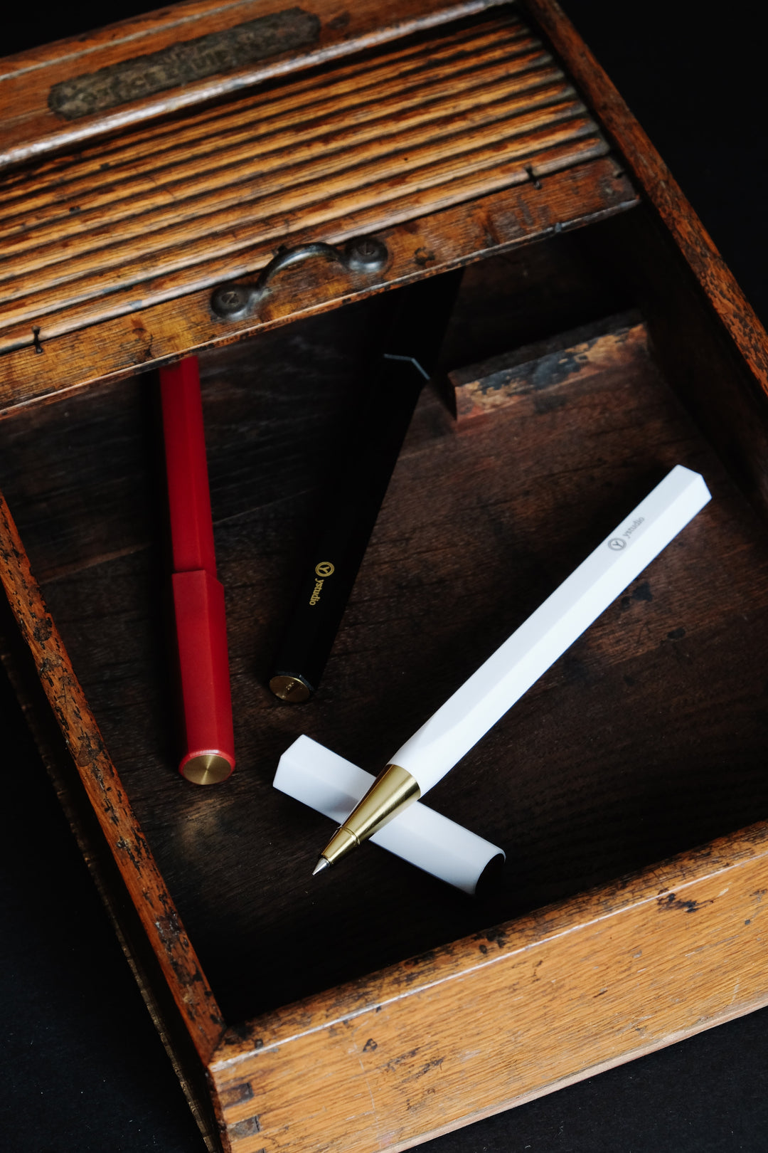 Ystudio Resin Rollerball Pen Black, Ystudio, Rollerball Pen, ystudio-resin-rollerball-pen-black, Black, can be engraved, Cityluxe