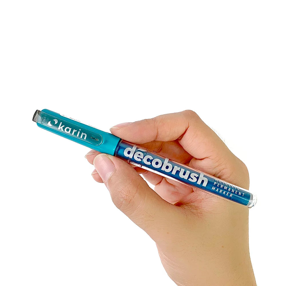 Karin Deco Brush Metallic, Karin, Brush Pen, karin-deco-brush-metallic, Multicolour, Cityluxe