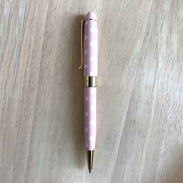 Load image into Gallery viewer, Helen Kelly Dotti Pen Pink, Helen Kelly, Ballpoint Pen, helen-kelly-dotti-pen-pink, can be engraved, For Students, pen under $30, Pink, Cityluxe
