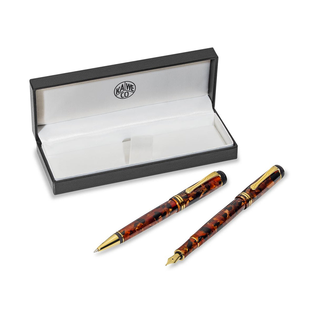 Kaweco DIA2 Limited Edition Set - Fine — uncapped with cap posted