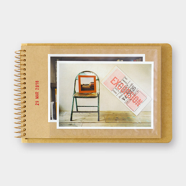 Traveler's Company Spiral Ring Notebook <B6> Photo File, Traveler's Company, Notebook, travelers-company-spiral-ring-notebook-b6-photo-file, Bullet Journalist, For Travellers, Spiral Ring Notebook, Traveler, Cityluxe