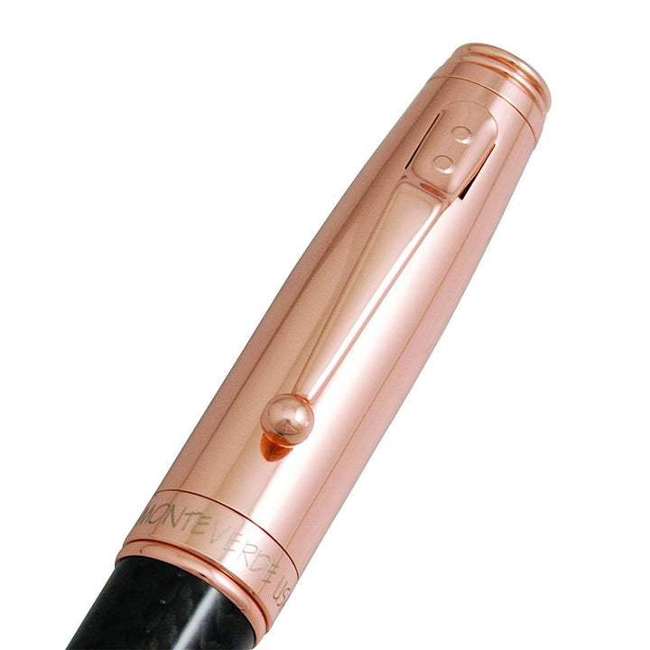 Monteverde Invincia Ballpoint Pen Rose Gold, Monteverde, Ballpoint Pen, monteverde-invincia-rose-gold-ballpoint, can be engraved, Gold, Monteverde Invincia, Cityluxe