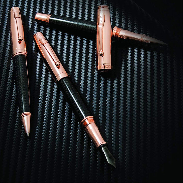 Monteverde Invincia Ballpoint Pen Rose Gold, Monteverde, Ballpoint Pen, monteverde-invincia-rose-gold-ballpoint, can be engraved, Gold, Monteverde Invincia, Cityluxe