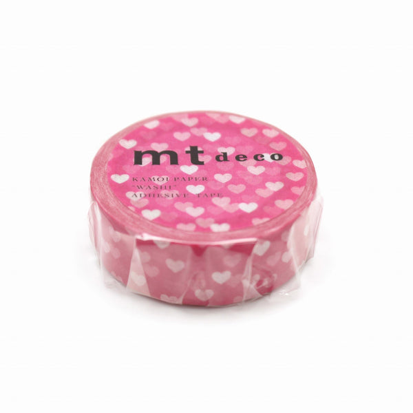Load image into Gallery viewer, MT Deco Washi Tape Heart Spot, MT Tape, Washi Tape, mt-deco-washi-tape-heart-spot, 7m, Cityluxe
