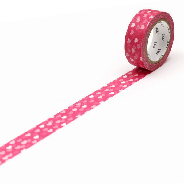 Load image into Gallery viewer, MT Deco Washi Tape Heart Spot, MT Tape, Washi Tape, mt-deco-washi-tape-heart-spot, 7m, Cityluxe
