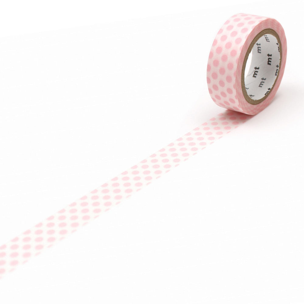 MT Deco Washi Tape Dot Strawberry Milk, MT Tape, Washi Tape, mt-deco-washi-tape-dot-strawberry-milk, 7m, Cityluxe
