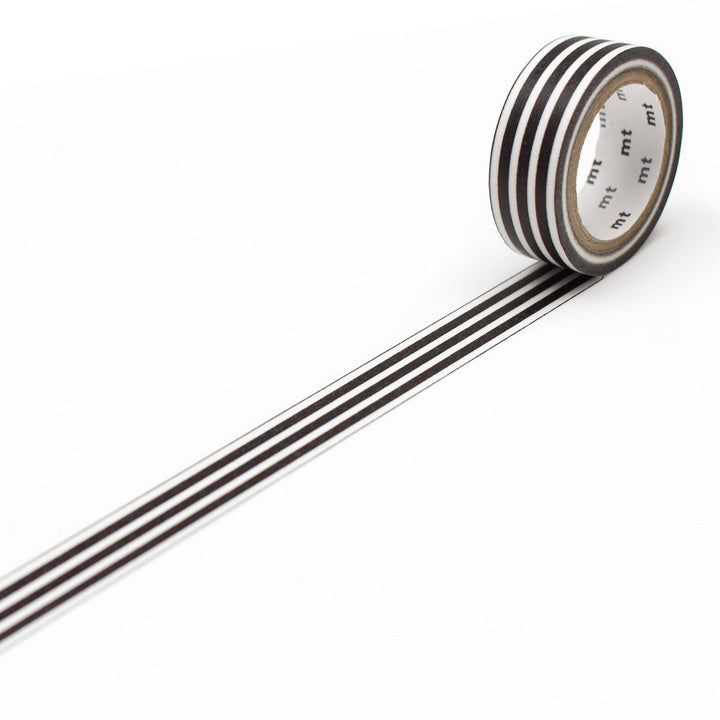 MT Deco Washi Tape Border Black, MT Tape, Washi Tape, mt-deco-washi-tape-border-black, 7m, Cityluxe