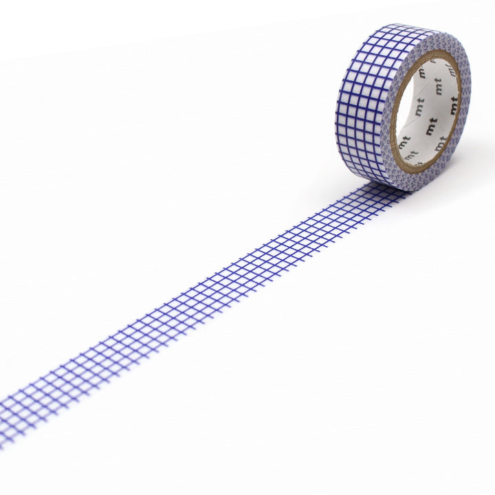 MT Masking Tape Deco Washi Tape - Hougan Blueberry — pattern detail