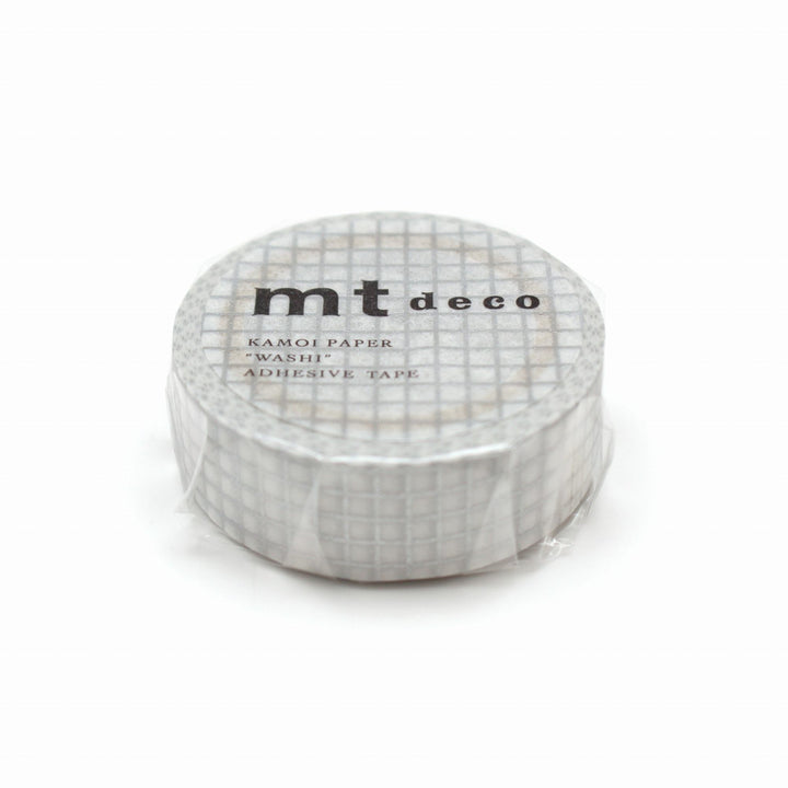 MT Deco Washi Tape Hougan Silver 2, MT Tape, Washi Tape, mt-deco-washi-tape-hougan-silver-2, 7m, Cityluxe