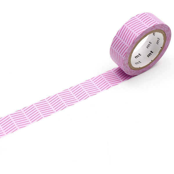 Load image into Gallery viewer, MT Deco Washi Tape Diagonal Purple, MT Tape, Washi Tape, mt-deco-washi-tape-diagonal-purple, mt2020ss, Red, Cityluxe
