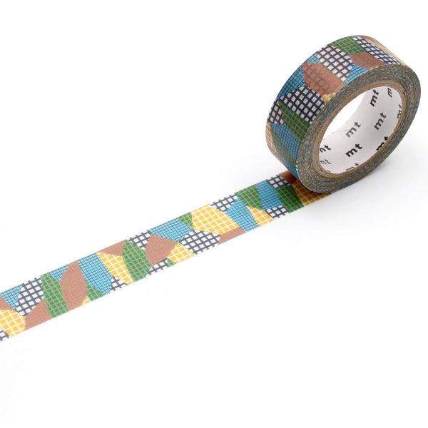 Load image into Gallery viewer, MT Deco Washi Tape Separate Check Dull Tone, MT Tape, Washi Tape, mt-deco-washi-tape-separate-check-dull-tone, mt2020ss, Cityluxe
