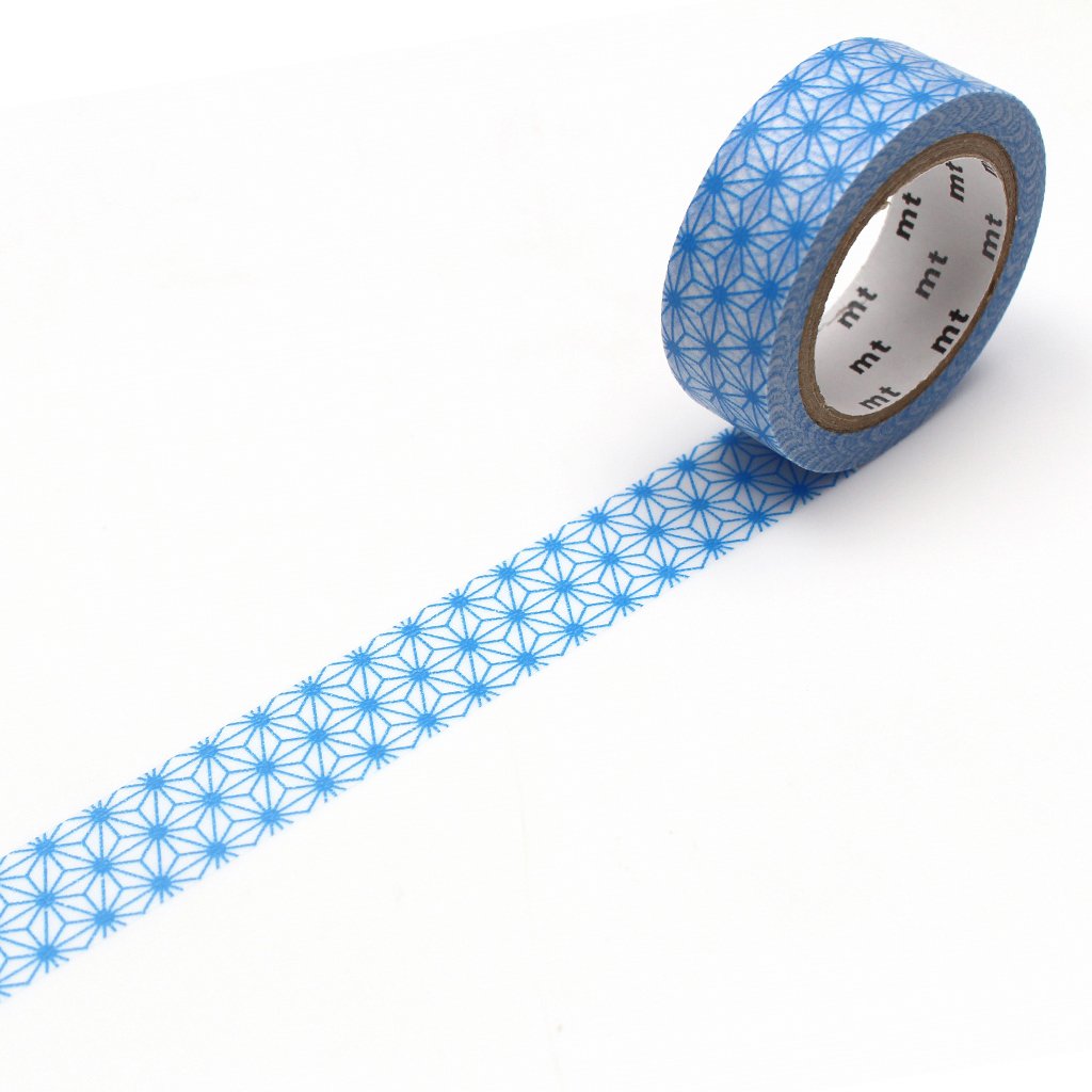 MT Deco Washi Tape Asanoha Tsuyukusa, MT Tape, Washi Tape, mt-deco-washi-tape-asanoha-tsuyukusa, mt2020aw, Cityluxe