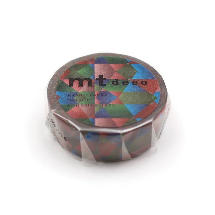 MT Deco Washi Tape Polygon Gradation Deep, MT Tape, Washi Tape, mt-deco-washi-tape-polygon-gradation-deep, MT2021SS, Cityluxe