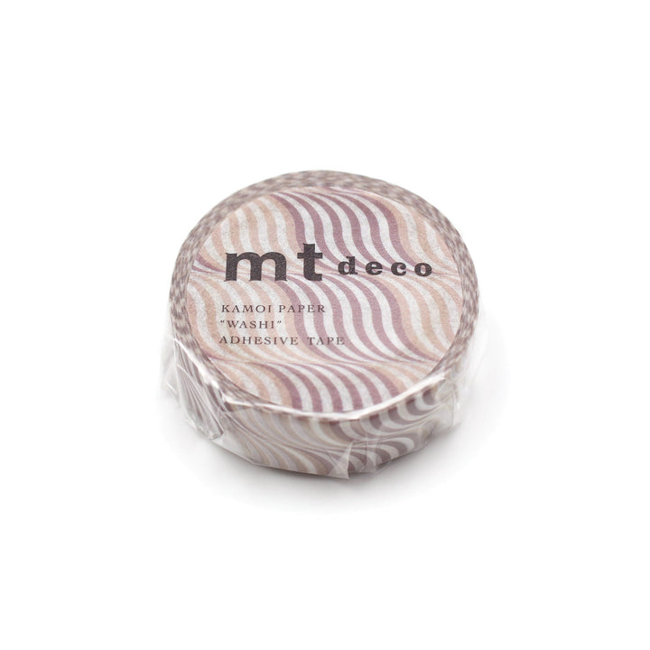 MT Deco Washi Tape Wave Stripe, MT Tape, Washi Tape, mt-deco-washi-tape-wave-stripe, mt2022ss, Cityluxe