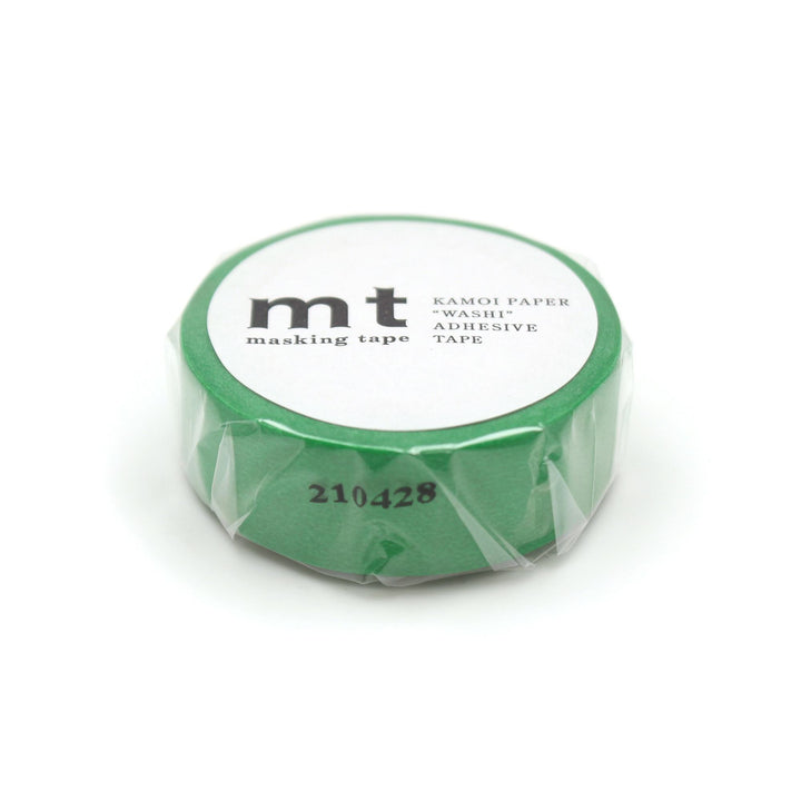 MT Basic Washi Tape Green 7m, MT Tape, Washi Tape, mt-basic-washi-tape-green-7m, 7m, Green, Cityluxe
