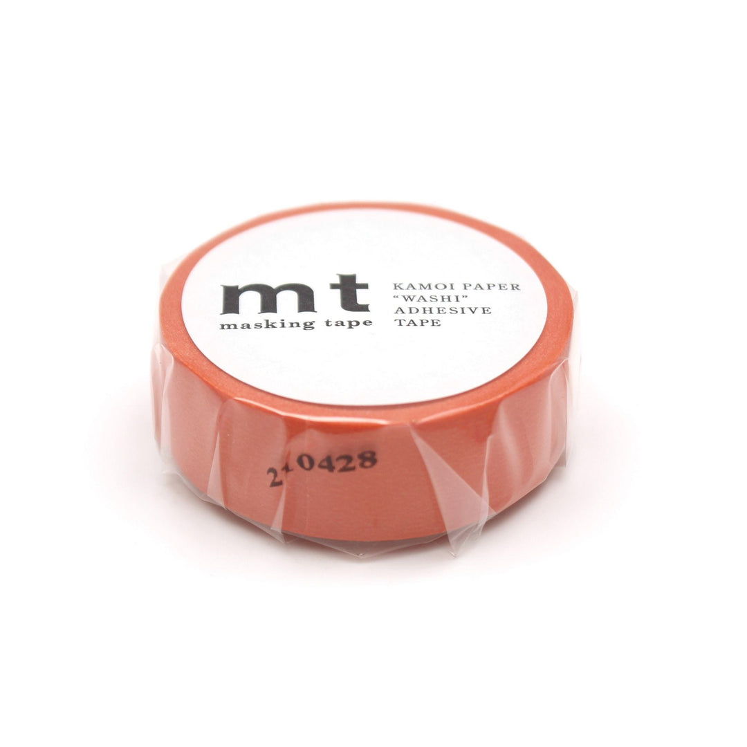 MT Basic Washi Tape Ninjin 7m, MT Tape, Washi Tape, mt-basic-washi-tape-ninjin-7m, 7m, Orange, Cityluxe