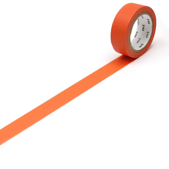 MT Basic Washi Tape Ninjin 7m, MT Tape, Washi Tape, mt-basic-washi-tape-ninjin-7m, 7m, Orange, Cityluxe