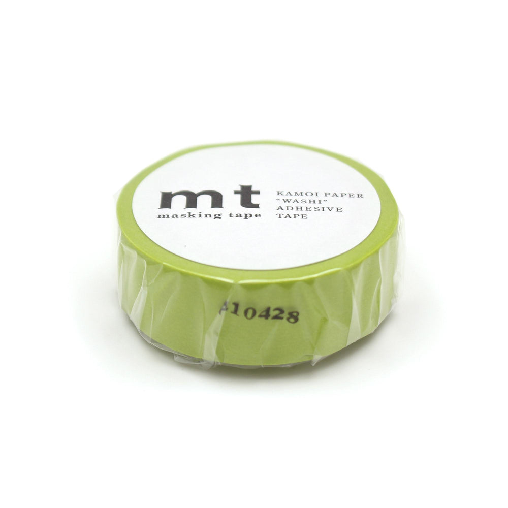 MT Basic Washi Tape Wakanae 7m, MT Tape, Washi Tape, mt-basic-washi-tape-wakanae-7m, 7m, Green, Cityluxe