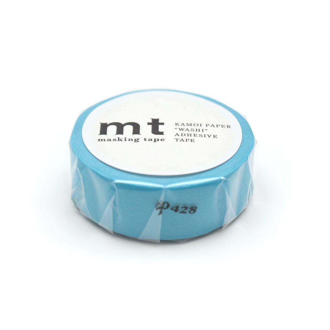 MT Basic Washi Tape - Mizu 7m — applied on surface