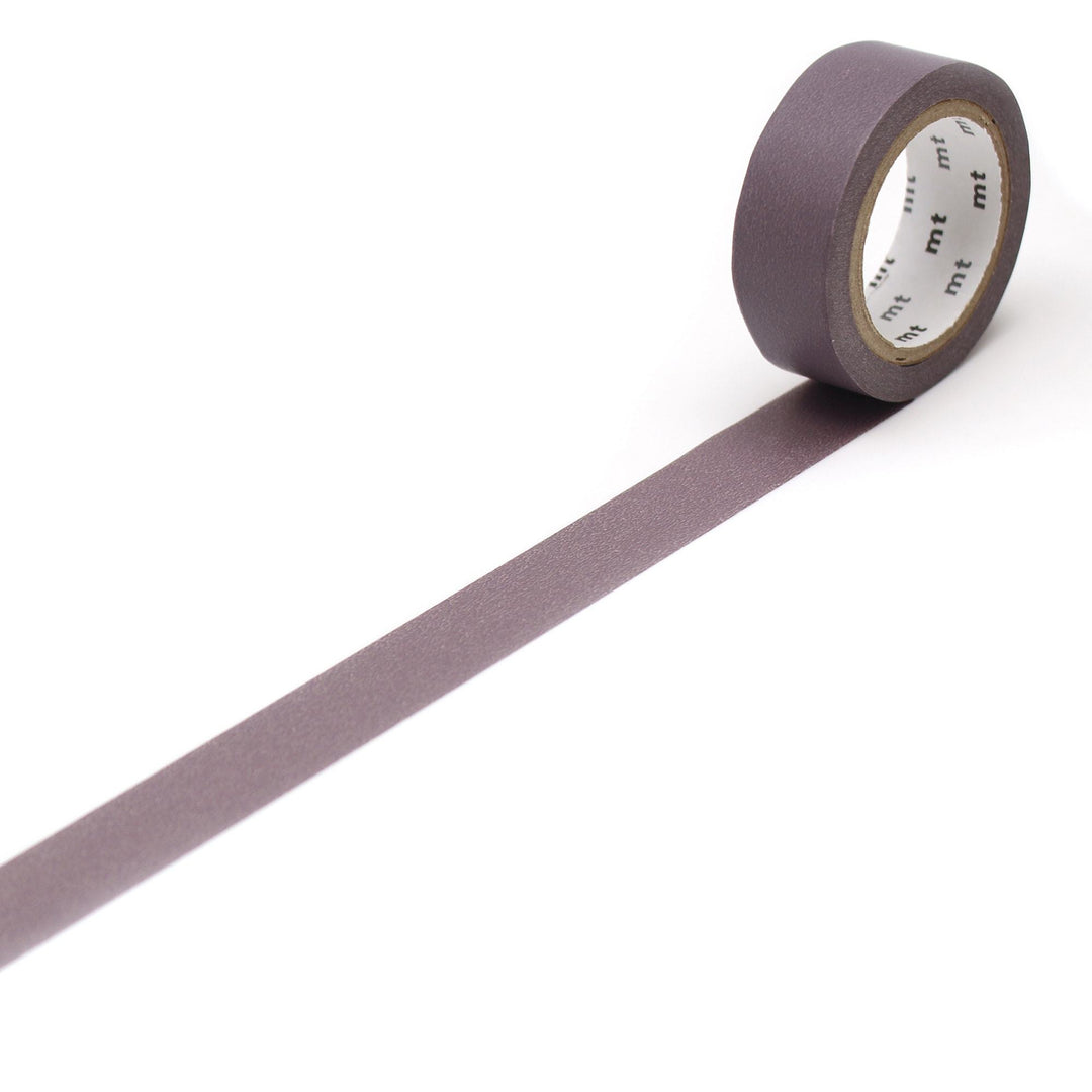 MT Basic Washi Tape Haimurasaki 7m — roll front
