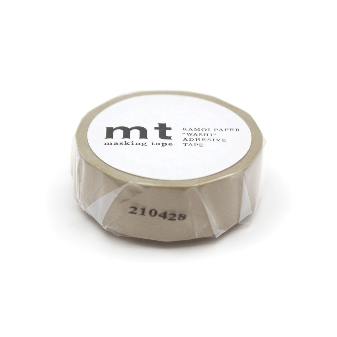 MT Basic Washi Tape Beige 7m, MT Tape, Washi Tape, mt-basic-washi-tape-beige-7m, 7m, Brown, Cityluxe