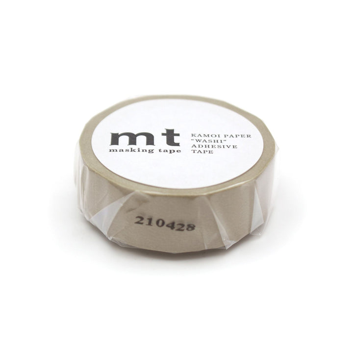 MT Basic Washi Tape Beige 7m, MT Tape, Washi Tape, mt-basic-washi-tape-beige-7m, 7m, Brown, Cityluxe
