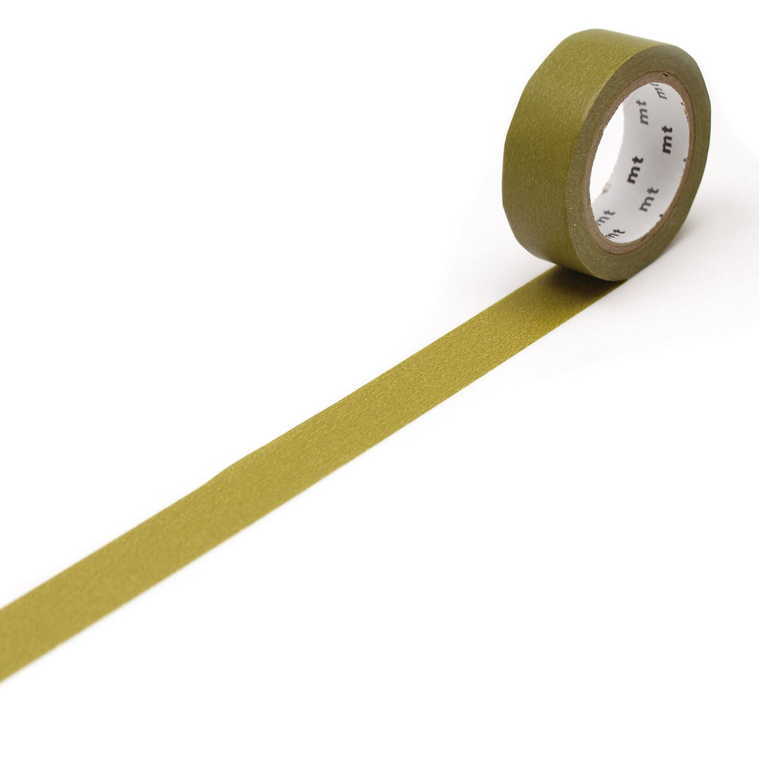 MT Basic Washi Tape - Uguisu 7m — pattern detail